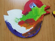 Malování na dřevěné magnetky